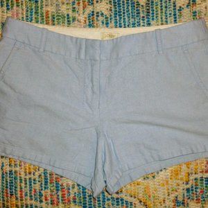 J. Crew Baby Blue Khaki Shorts